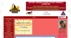 Desktop Screenshot of dogschoolny.com